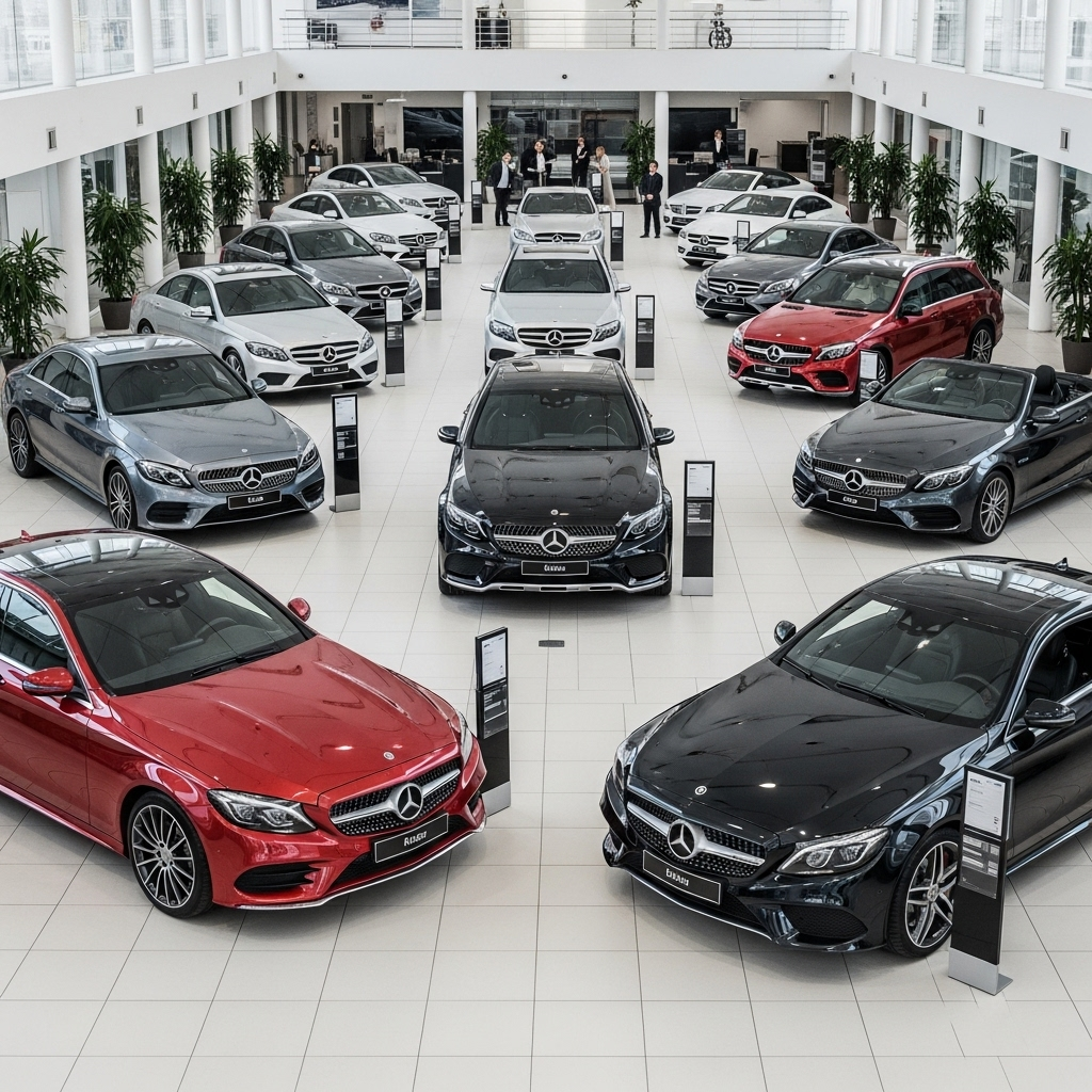Najlepsze modele Mercedesa dostępne w salonach: przewodnik dla kupujących
