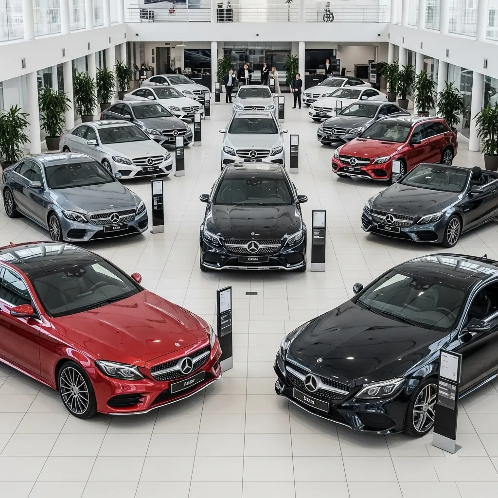 Najlepsze modele Mercedesa dostępne w salonach: przewodnik dla kupujących